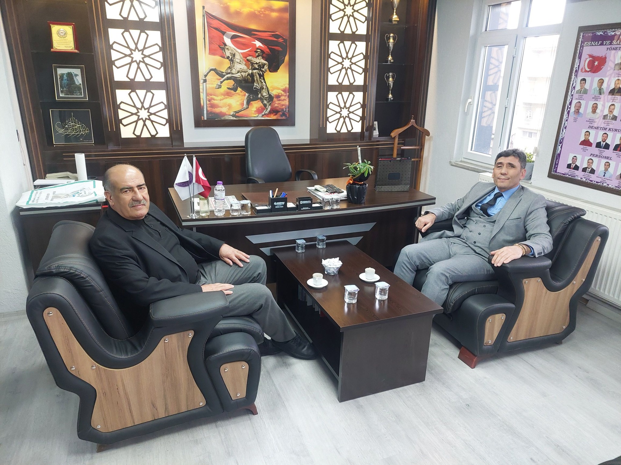 ÇİVRİL MİLLİ EĞİTİM MÜDERÜ MEHMET GÖK BEYE ZİYARETLERİNDEN DOLAYI TEŞEKKÜR EDERİZ