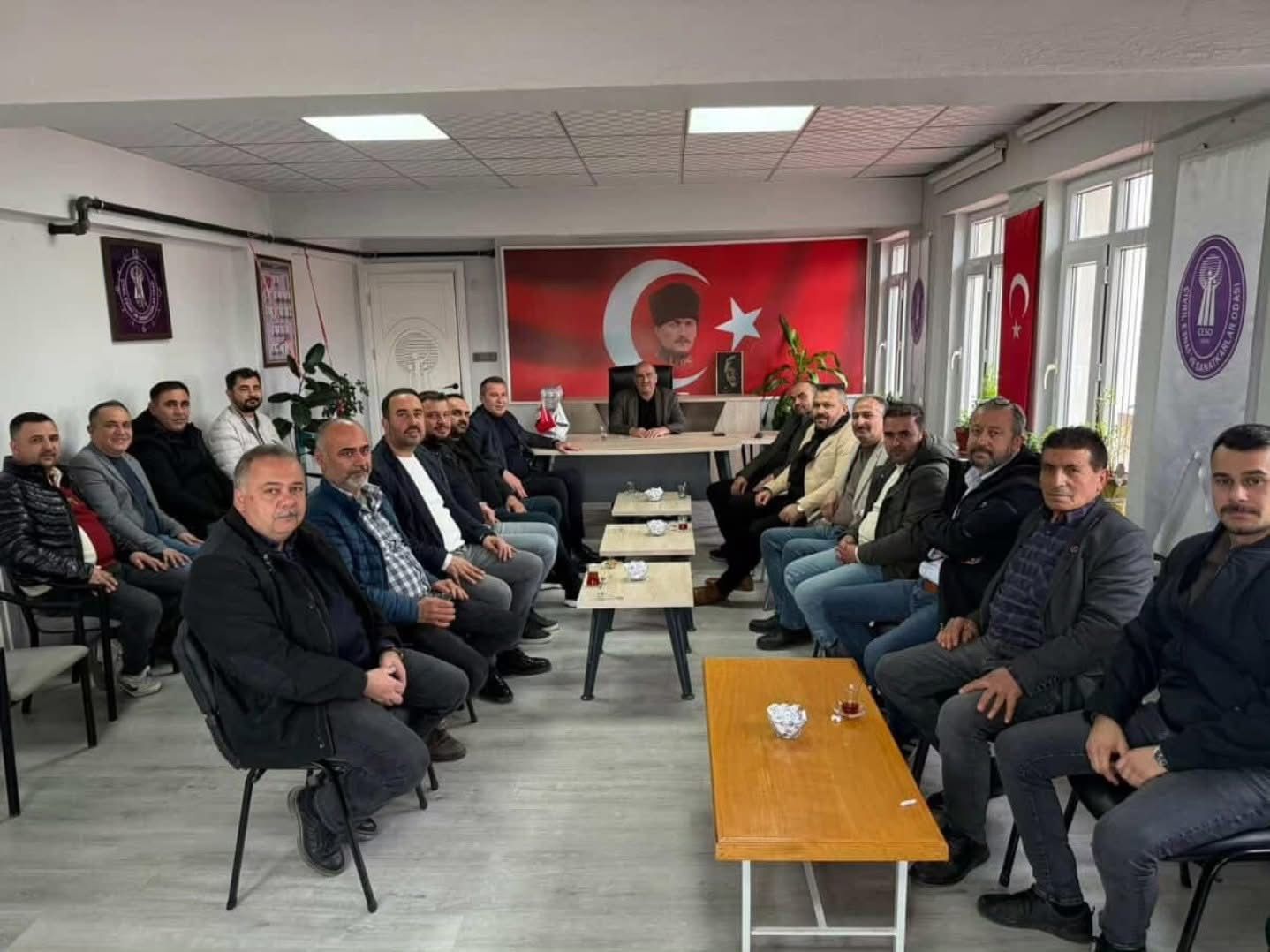 ÇİVRİL AK PARTİ TEŞKİLATININ ZİYARETLERİNDEN DOLAYI TEŞEKKÜR